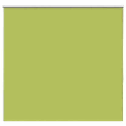 Roller Blind Blackout Leaves Green 145x130 cm Fabric Width 141.6 cm Polyester