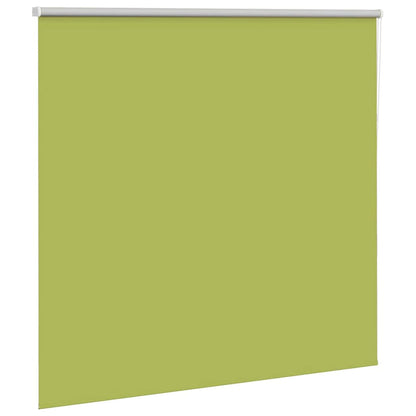 Roller Blind Blackout Leaves Green 155x130 cm Fabric Width 151.6 cm Polyester