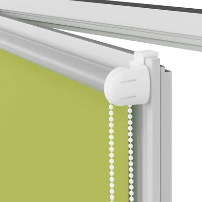 Roller Blind Blackout Leaves Green 40x150 cm Fabric Width 35.7 cm Polyester