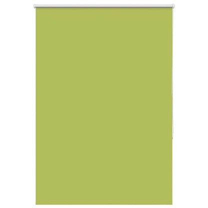 Roller Blind Blackout Leaves Green 115x150 cm Fabric Width 110.7 cm Polyester