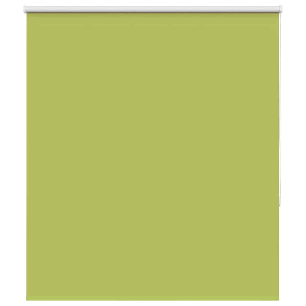 Roller Blind Blackout Leaves Green 135x150 cm Fabric Width 131.6 cm Polyester