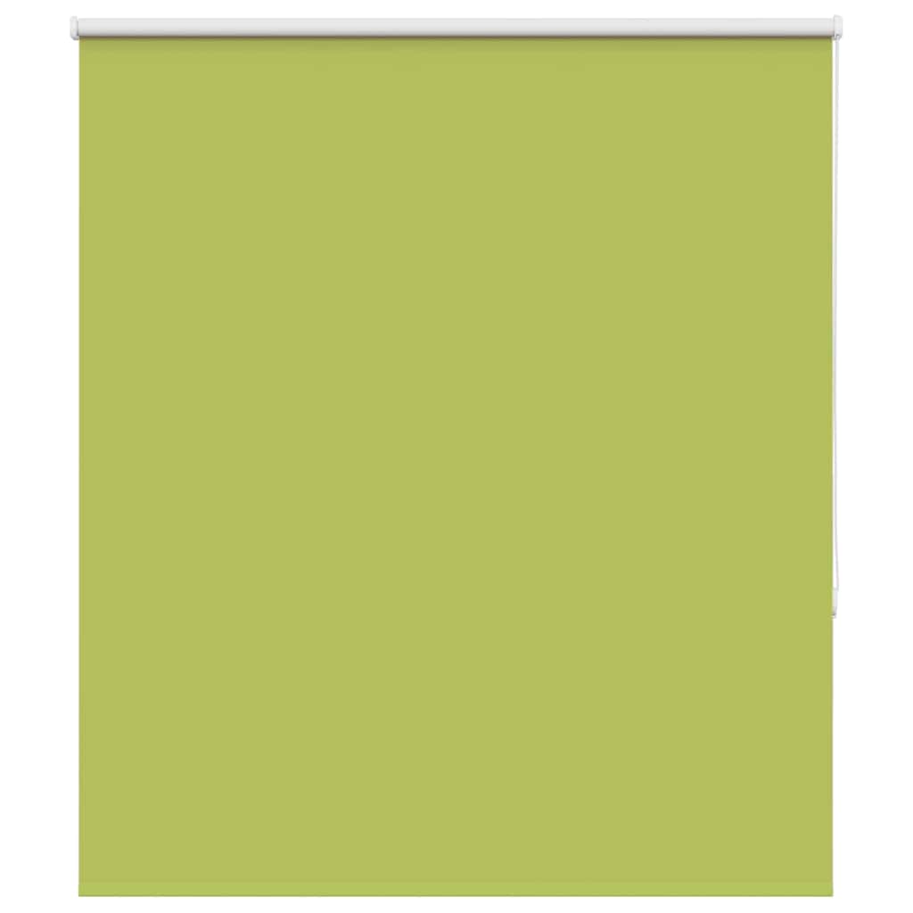 Roller Blind Blackout Leaves Green 140x150 cm Fabric Width 136.6 cm Polyester