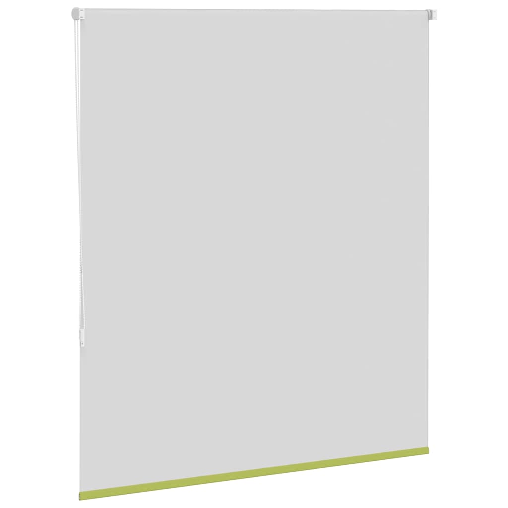 Roller Blind Blackout Leaves Green 140x150 cm Fabric Width 136.6 cm Polyester