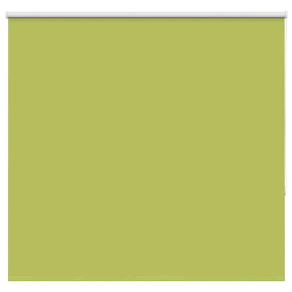 Roller Blind Blackout Leaves Green 145x150 cm Fabric Width 141.6 cm Polyester
