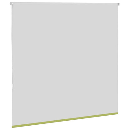 Roller Blind Blackout Leaves Green 155x150 cm Fabric Width 151.6 cm Polyester