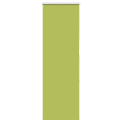 Roller Blind Blackout Leaves Green 40x175 cm Fabric Width 35.7 cm Polyester