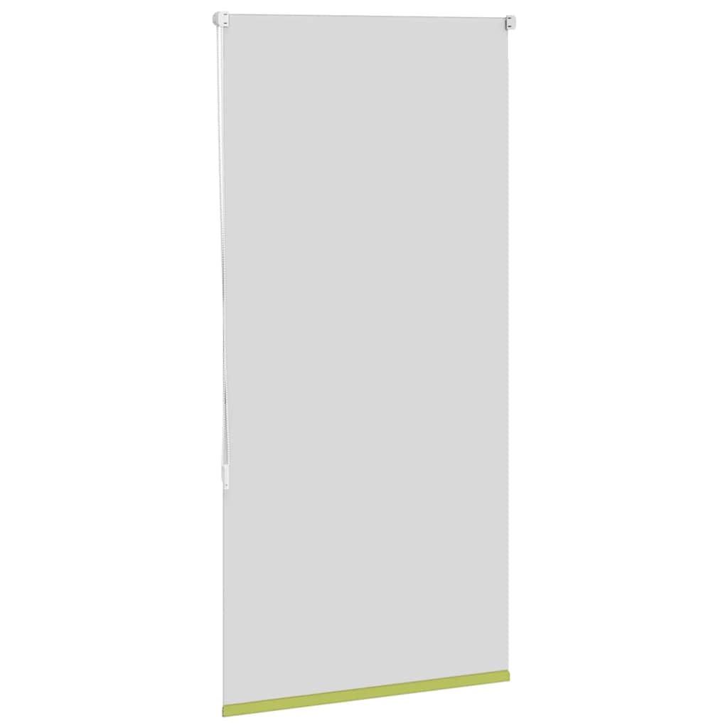 Roller Blind Blackout Leaves Green 65x175 cm Fabric Width 60.7 cm Polyester