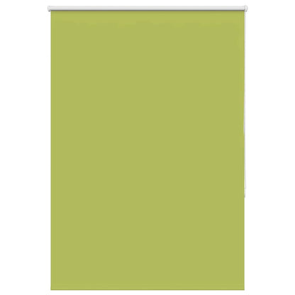 Roller Blind Blackout Leaves Green 90x175 cm Fabric Width 85.7 cm Polyester