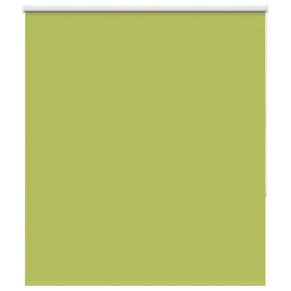 Roller Blind Blackout Leaves Green 120x175 cm Fabric Width 116.6 cm Polyester