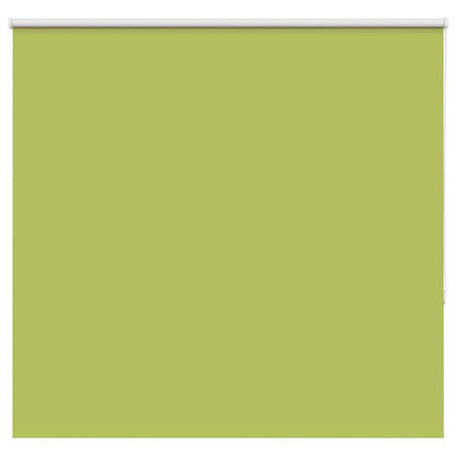 Roller Blind Blackout Leaves Green 150x175 cm Fabric Width 146.6 cm Polyester
