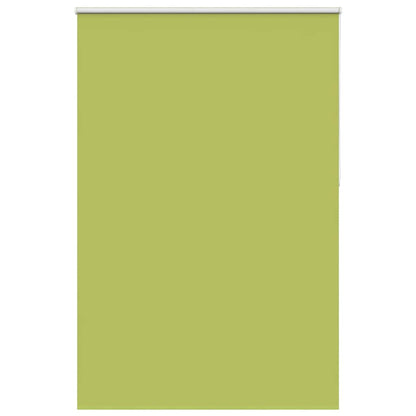 Roller Blind Blackout Leaves Green 145x210 cm Fabric Width 141.6 cm Polyester