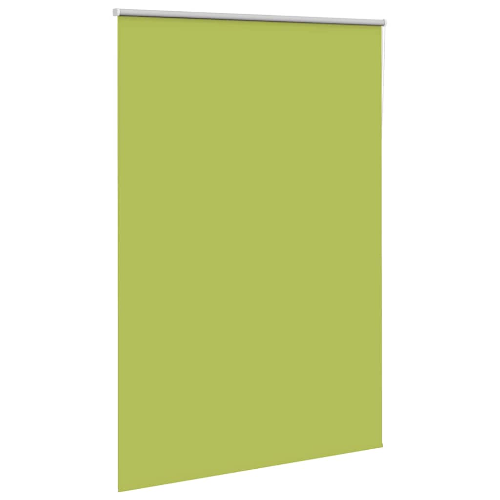 Roller Blind Blackout Leaves Green 145x210 cm Fabric Width 141.6 cm Polyester