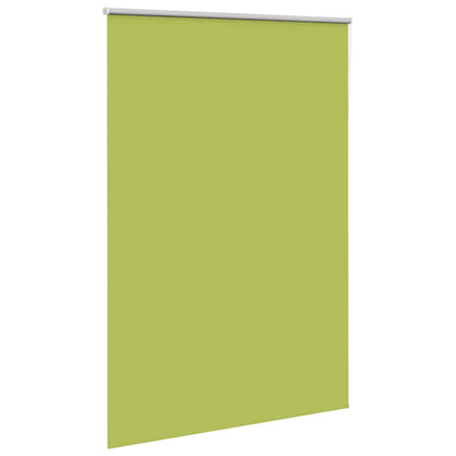 Roller Blind Blackout Leaves Green 145x210 cm Fabric Width 141.6 cm Polyester