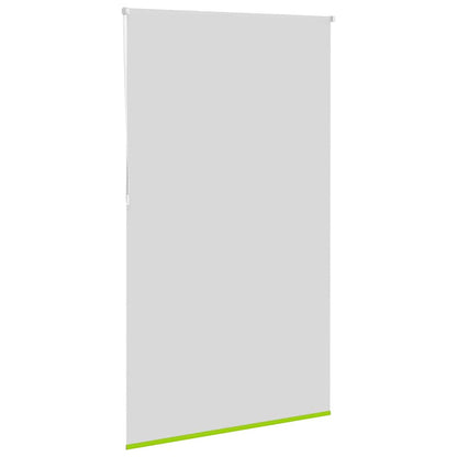 Roller Blind Blackout Leaves Green 125x230 cm Fabric Width 121.6 cm Polyester