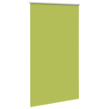 Roller Blind Blackout Leaves Green 135x230 cm Fabric Width 131.6 cm Polyester