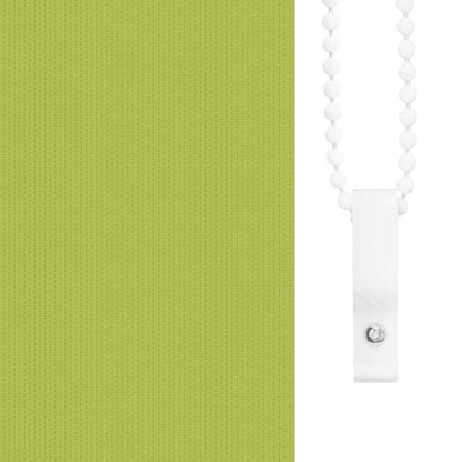 Roller Blind Blackout Leaves Green 135x230 cm Fabric Width 131.6 cm Polyester