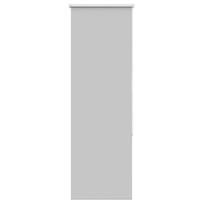 Roller Blind Blackout Light Grey 40x130 cm Fabric Width 35.7 cm Polyester