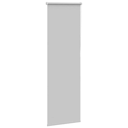 Roller Blind Blackout Light Grey 55x130 cm Fabric Width 50.7 cm Polyester