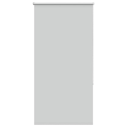 Roller Blind Blackout Light Grey 75x130 cm Fabric Width 70.7 cm Polyester