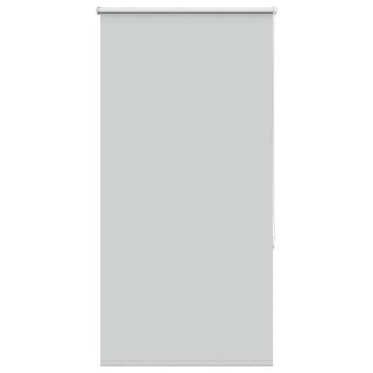 Roller Blind Blackout Light Grey 80x130 cm Fabric Width 75.7 cm Polyester
