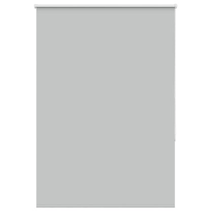 Roller Blind Blackout Light Grey 105x130 cm Fabric Width 100.7 cm Polyester