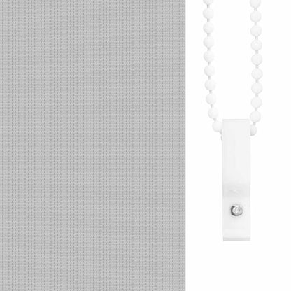 Roller Blind Blackout Light Grey 115x130 cm Fabric Width 110.7 cm Polyester