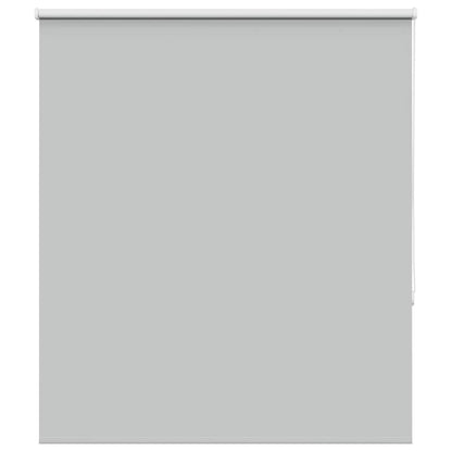 Roller Blind Blackout Light Grey 135x130 cm Fabric Width 131.6 cm Polyester