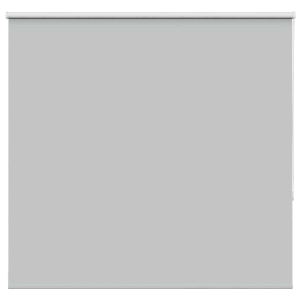 Roller Blind Blackout Light Grey 160x130 cm Fabric Width 156.6 cm Polyester