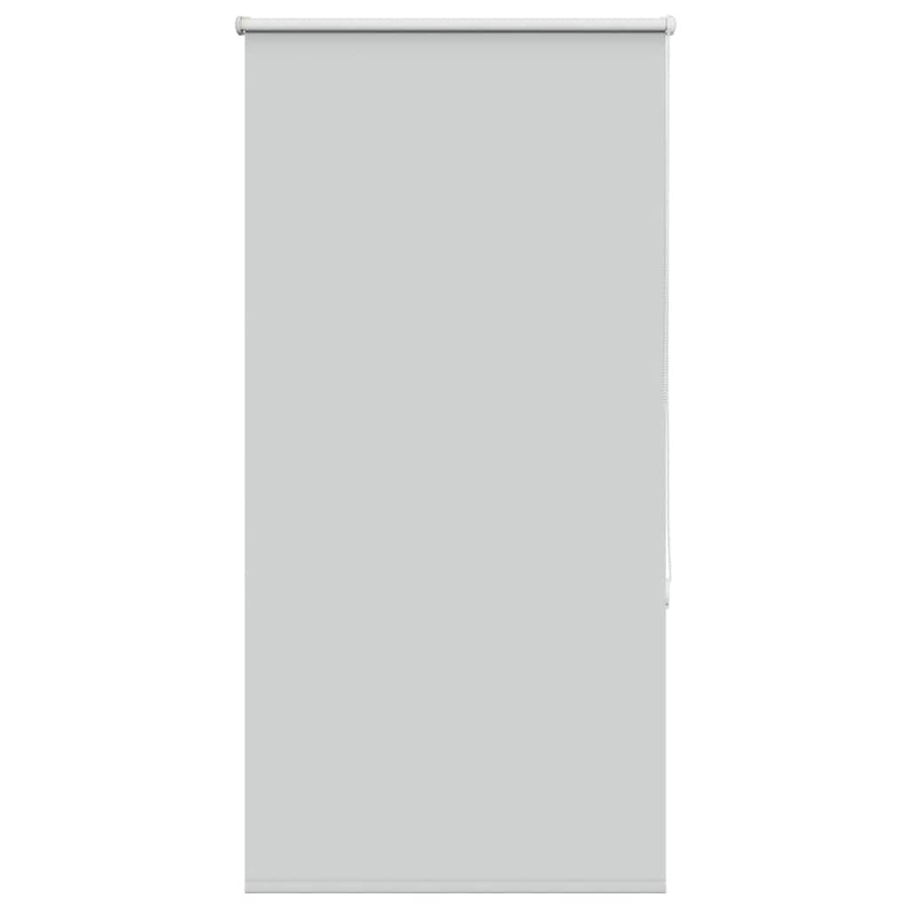 Roller Blind Blackout Light Grey 85x150 cm Fabric Width 80.7 cm Polyester