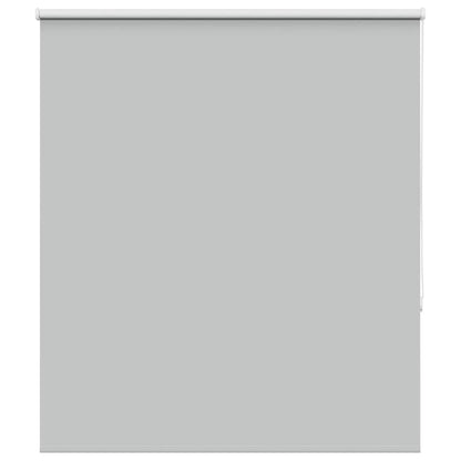 Roller Blind Blackout Light Grey 130x150 cm Fabric Width 126.6 cm Polyester
