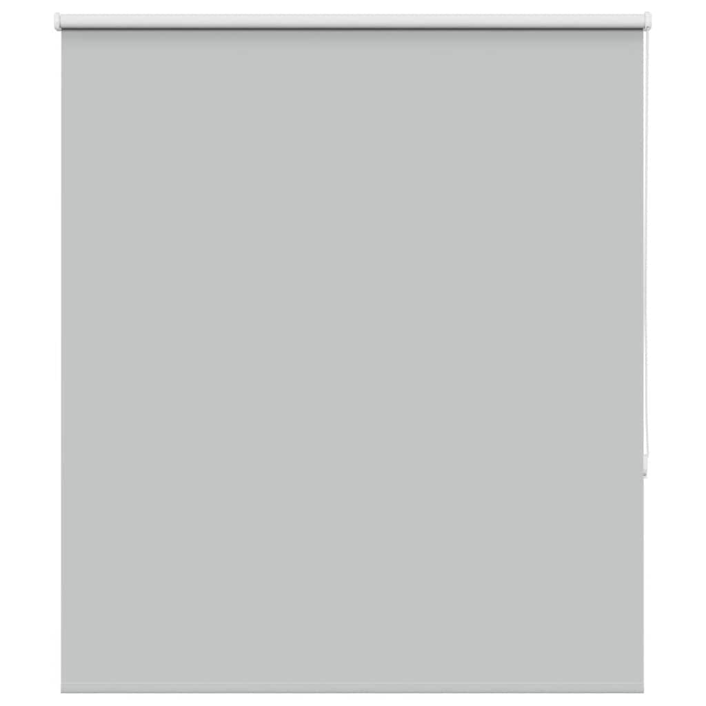 Roller Blind Blackout Light Grey 135x150 cm Fabric Width 131.6 cm Polyester