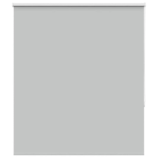 Roller Blind Blackout Light Grey 135x150 cm Fabric Width 131.6 cm Polyester
