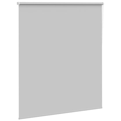 Roller Blind Blackout Light Grey 135x150 cm Fabric Width 131.6 cm Polyester