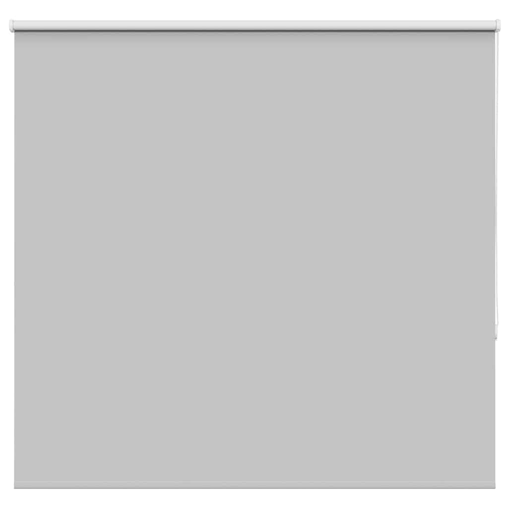 Roller Blind Blackout Light Grey 150x150 cm Fabric Width 146.6 cm Polyester