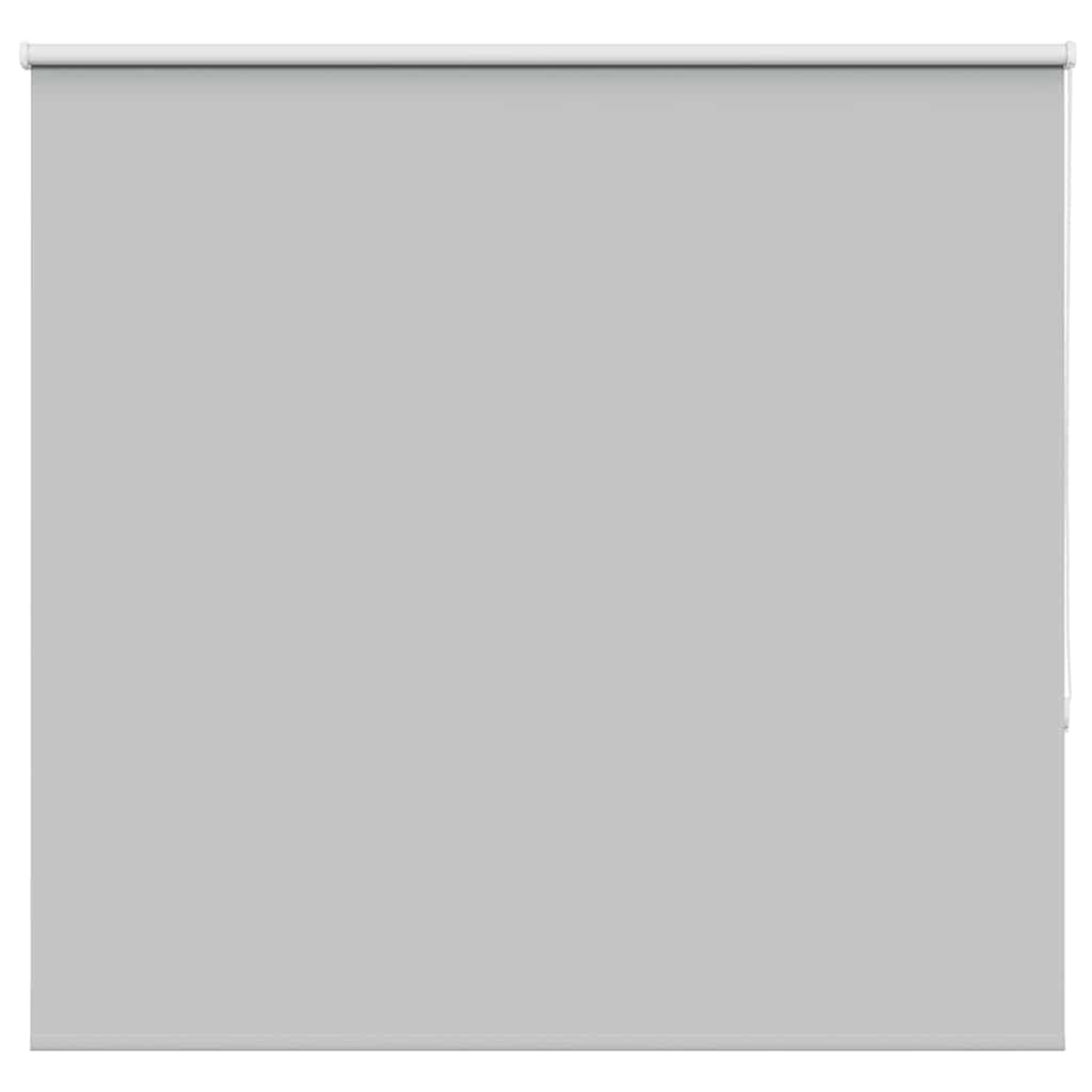 Roller Blind Blackout Light Grey 155x150 cm Fabric Width 151.6 cm Polyester