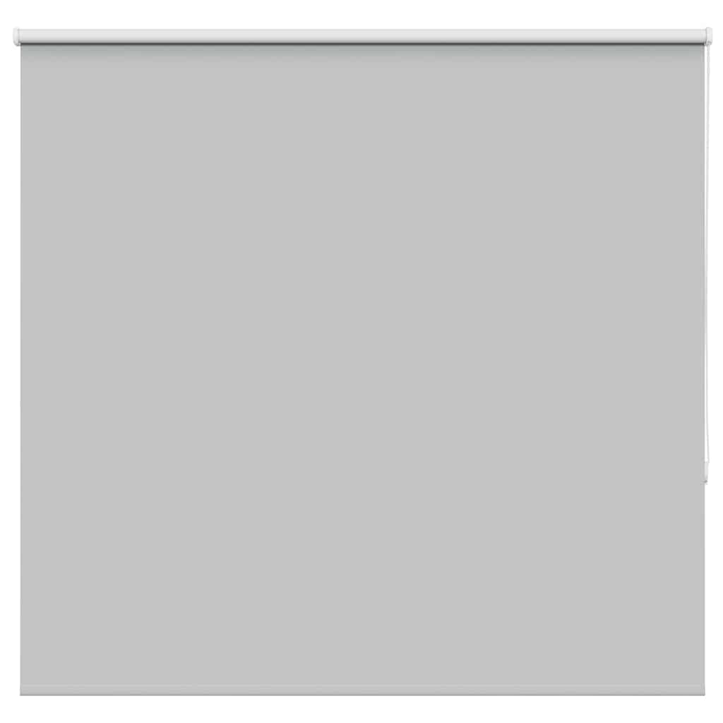 Roller Blind Blackout Light Grey 165x150 cm Fabric Width 161.6 cm Polyester