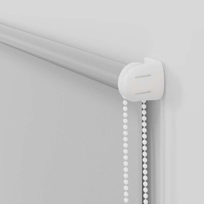 Roller Blind Blackout Light Grey 80x175 cm Fabric Width 75.7 cm Polyester
