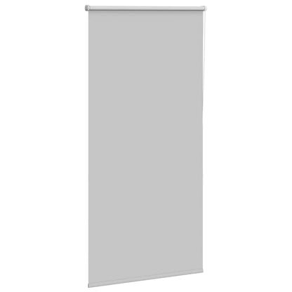 Roller Blind Blackout Light Grey 80x175 cm Fabric Width 75.7 cm Polyester
