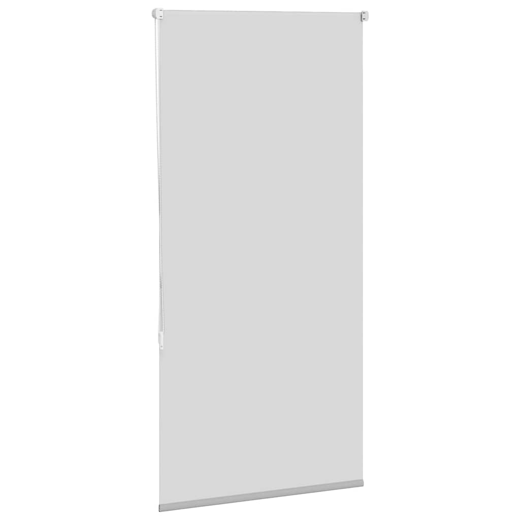 Roller Blind Blackout Light Grey 80x175 cm Fabric Width 75.7 cm Polyester
