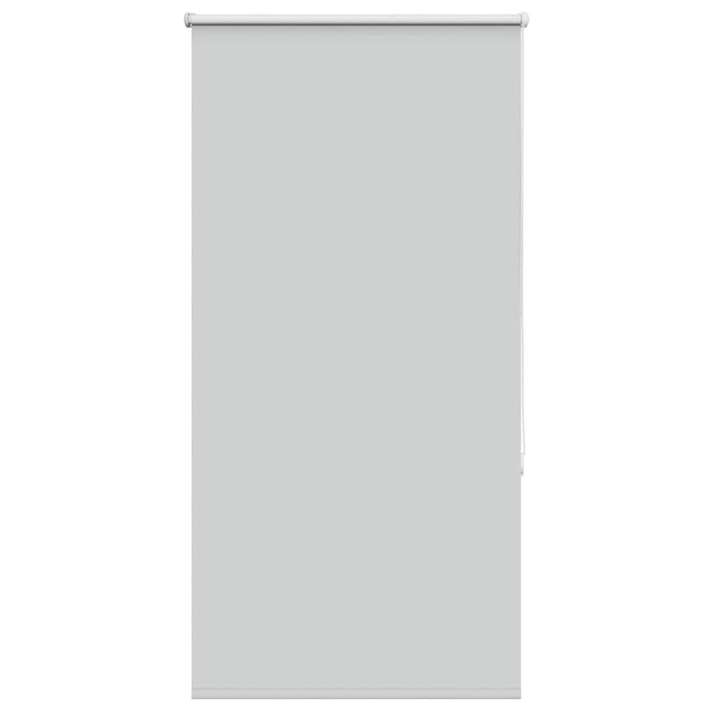 Roller Blind Blackout Light Grey 85x175 cm Fabric Width 80.7 cm Polyester