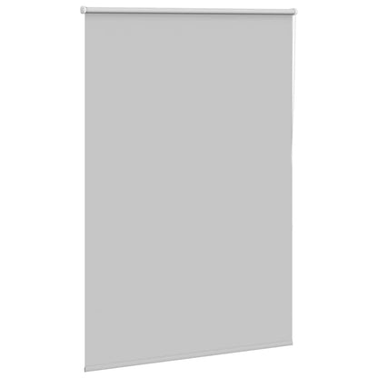 Roller Blind Blackout Light Grey 100x175 cm Fabric Width 95,7 cm Polyester
