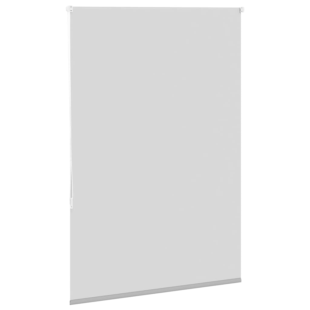 Roller Blind Blackout Light Grey 100x175 cm Fabric Width 95,7 cm Polyester