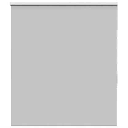 Roller Blind Blackout Light Grey 130x175 cm Fabric Width 126.6 cm Polyester
