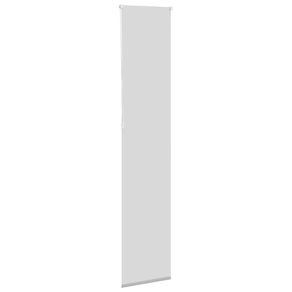 Roller Blind Blackout Light Grey 40x210 cm Fabric Width 35.7 cm Polyester
