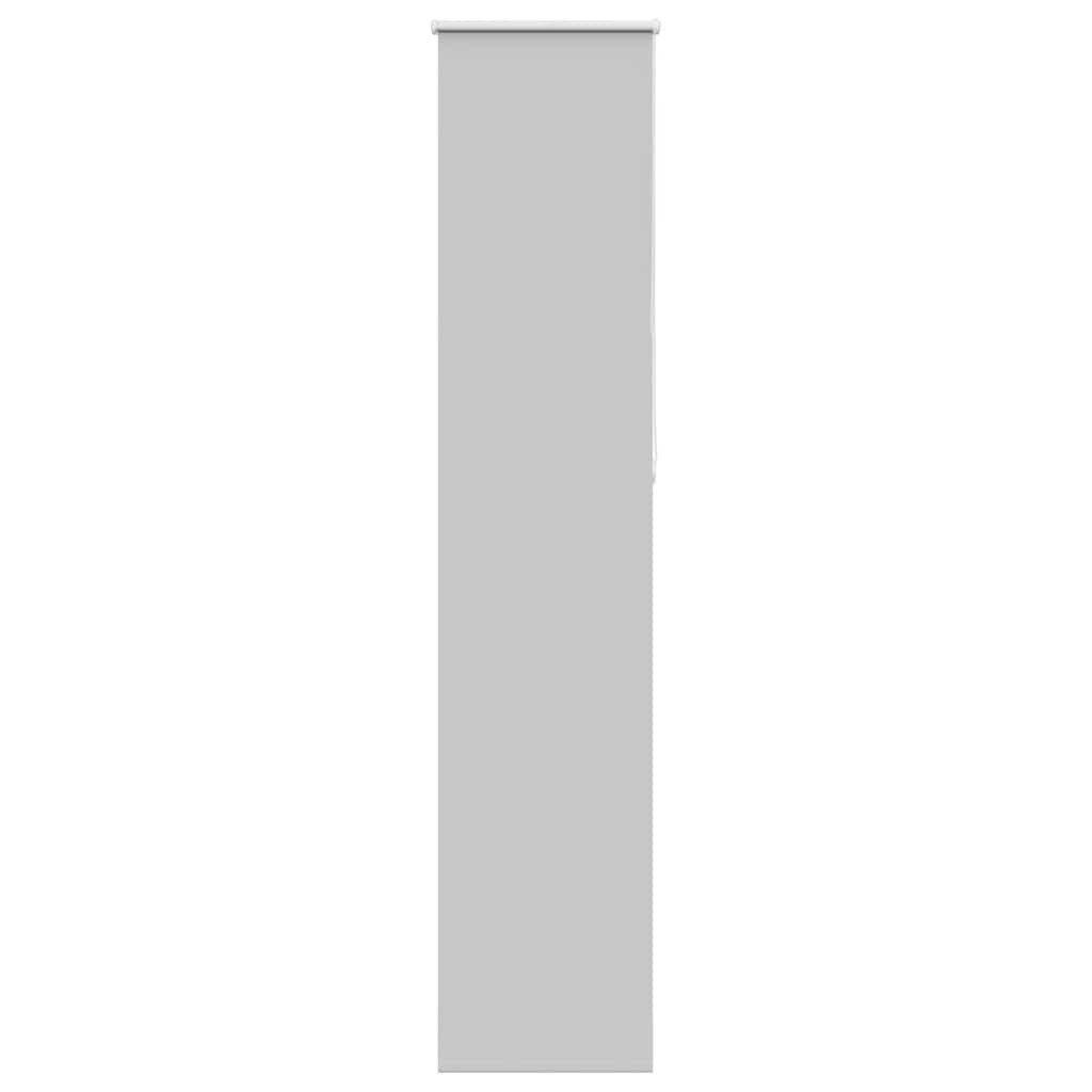 Roller Blind Blackout Light Grey 55x210 cm Fabric Width 50.7 cm Polyester