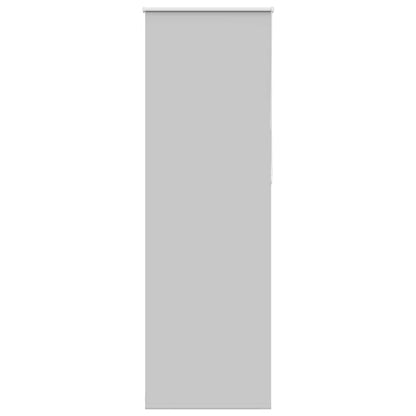 Roller Blind Blackout Light Grey 70x210 cm Fabric Width 65.7 cm Polyester