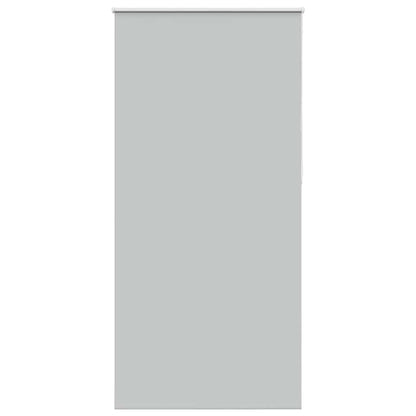 Roller Blind Blackout Light Grey 110x210 cm Fabric Width 105.7 cm Polyester