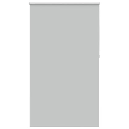 Roller Blind Blackout Light Grey 120x210 cm Fabric Width 116.6 cm Polyester