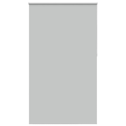 Roller Blind Blackout Light Grey 120x210 cm Fabric Width 116.6 cm Polyester