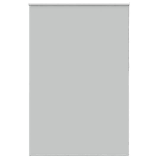 Roller Blind Blackout Light Grey 150x210 cm Fabric Width 146.6 cm Polyester